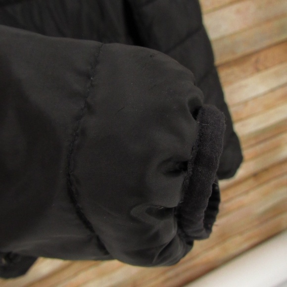 Eddie Bauer Black Zip Front Down Puffer Jacket Men's M - Picture 14 of 14